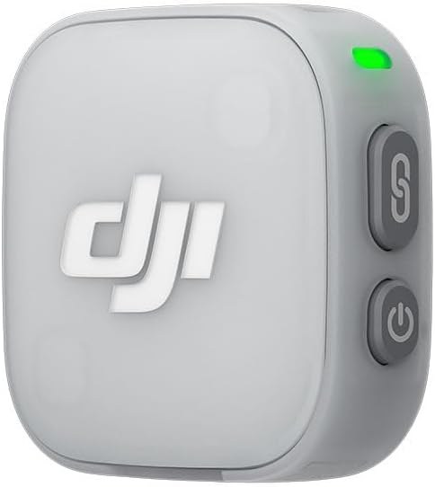 DJI Mic Mini 2 の送信機（白・正面）